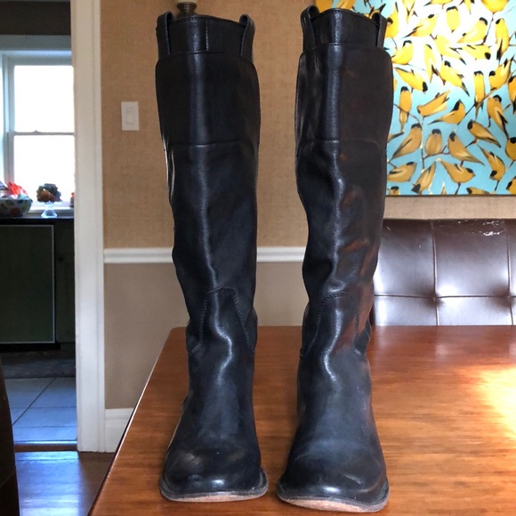 Tall black Frye boots - Picture 3 of 7